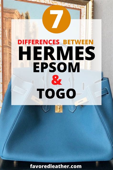 epsom hermes bag|hermes birkin epsom togo difference.